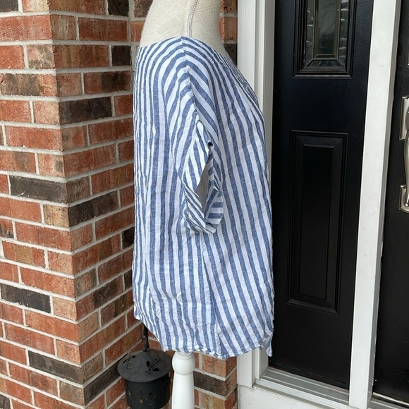 L.L Bean Signature Linen‎ Top - Picture 4 of 9